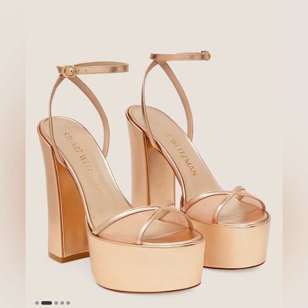 Stuart Weitzman 
NOCHE SKYHIGH 145 PLATFORM SANDAL